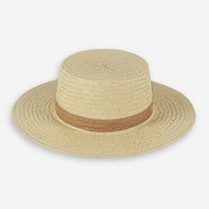 Ezra Zayn Boater Straw Hat